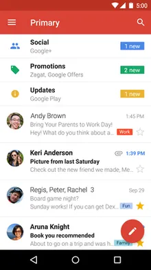 Gmail Android Application