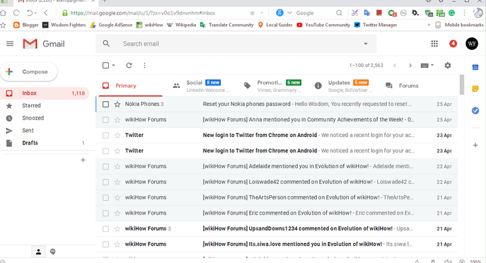NewGmailInterface Gmail Material Design Interface