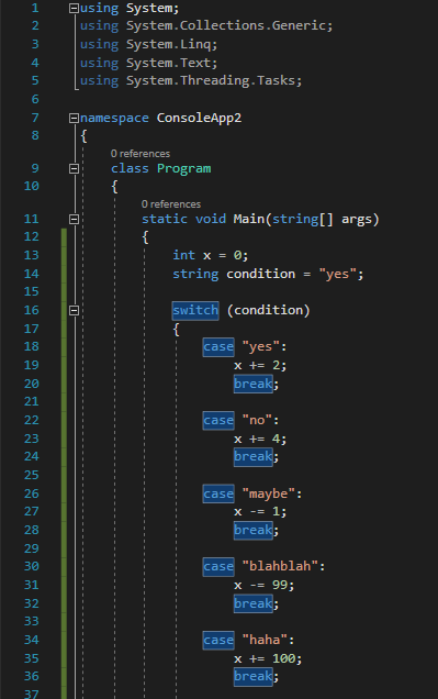 Large Switch Statement in C#